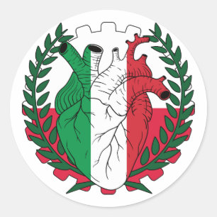 Polnisch Polen St. Josephs Italienisch Runder Aufkleber