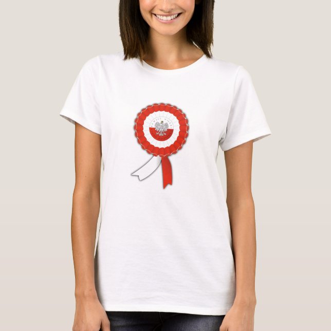 Polnisch Polen Unabhängigkeitstag Cotillion T-Shirt (Vorderseite)
