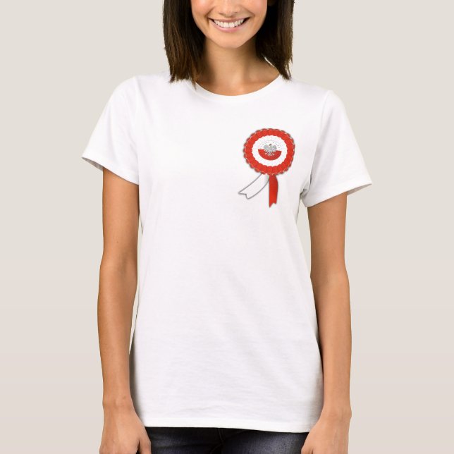 Polnisch Polen Unabhängigkeitstag Cotillion T-Shirt (Vorderseite)