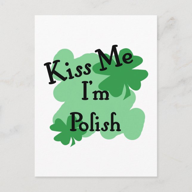 Polnisch Postkarte (Vorderseite)