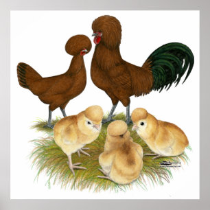 Polnisch: Rote Familie Poster