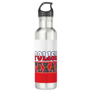 Polnisch Texan Bluebonnets Edelstahlflasche