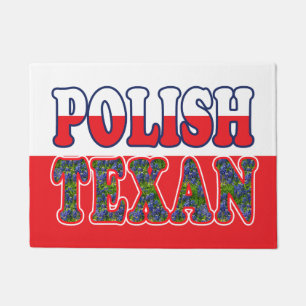 Polnisch Texan Bluebonnets Fußmatte