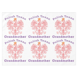 Polnisch Texan Eagle Großmutter Tischdecke