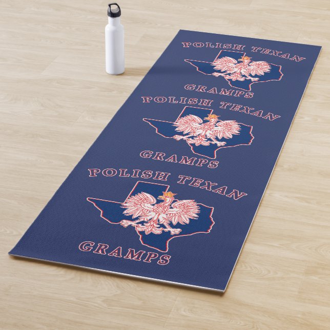Polnisch Texan Gramps Yogamatte (Beispiel)