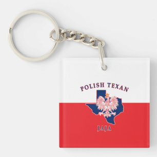 Polnisch Texan Jaja Schlüsselanhänger