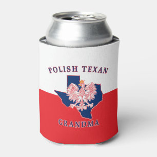 Polnisch Texan Oma Dosenkühler