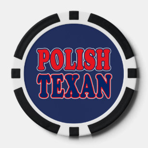 Polnisch Texan Pokerchips
