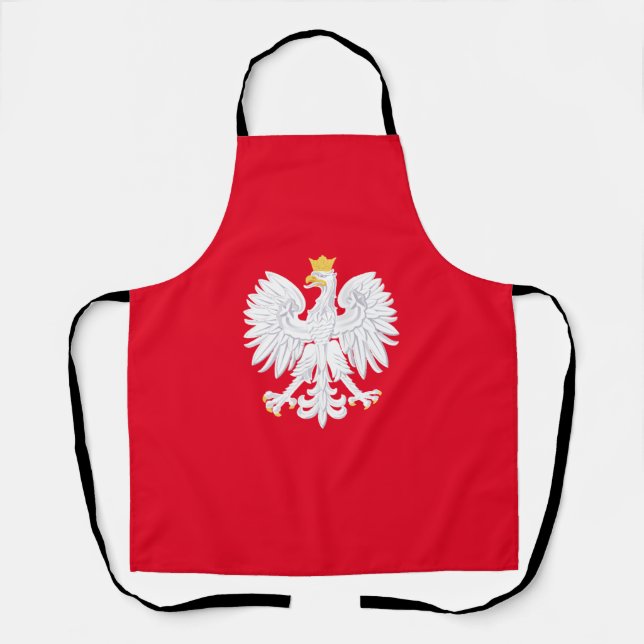 Polnische AdlerSchürze Schürze (Vorderseite)