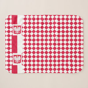 Polnische Decke, Kunst, patriotische, polnische Fl Sherpadecke