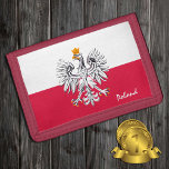 Polnische Flagge & Adler, Polen Modeurlaub/Sport Trifold Geldbörse<br><div class="desc">WALLETS: Polen & Adler,  Polnische Flagge Mode - Liebe mein Land,  Reisen,  Urlaubsgeschenke,  Nationalpatrioten / Sportfans</div>