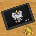 Polnische Flagge & Adler, Polen Modeurlaub/Sport Trifold Geldbörse<br><div class="desc">WALLETS: Polen & Adler,  Polnische Flagge Mode - Liebe mein Land,  Reisen,  Urlaubsgeschenke,  Nationalpatrioten / Sportfans</div>