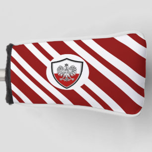 polnische Flagge Golf Headcover