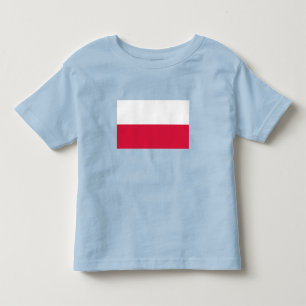Polnische Flagge Kleinkind T-shirt