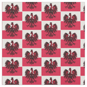 Polnische Flagge & Polen Adler, Trendy Fabric /mod Stoff