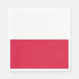Polnische Flagge (Polen) Serviette