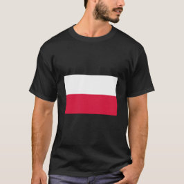 Polnische Flagge (Polen) T - Shirt