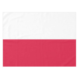 Polnische Flagge Polnisches Patriotikum Tischdecke