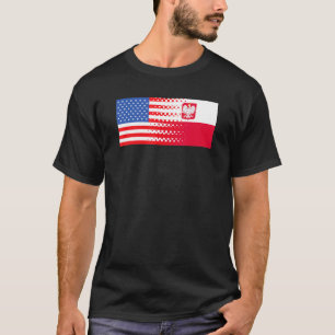Polnische Flagge Polska Polen Polen Polnischer Pri T-Shirt