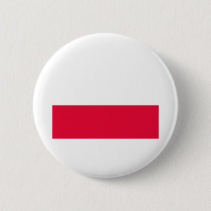 Polnische Flagge - Rzeczpospolita Polska Button