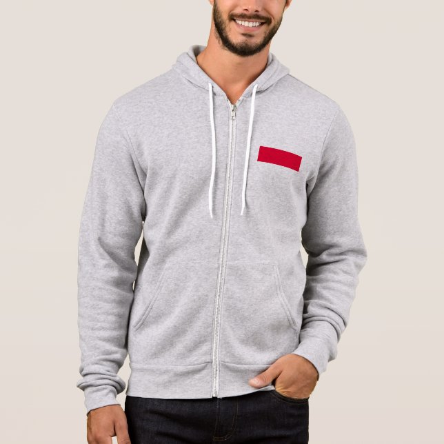 Polnische Flagge - Rzeczpospolita Polska Hoodie (Vorderseite)