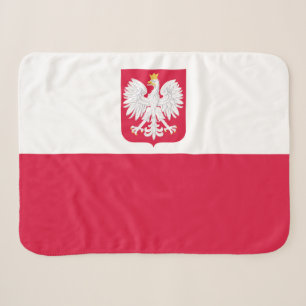 Polnische Flagge Sherpadecke