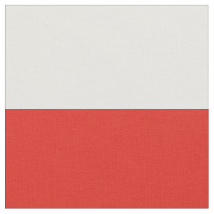 Polnische Flagge Stoff