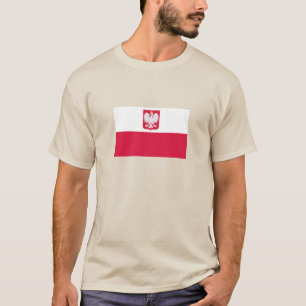 Polnische Flagge T-Shirt