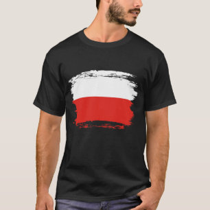 Polnische Flagge T-Shirt