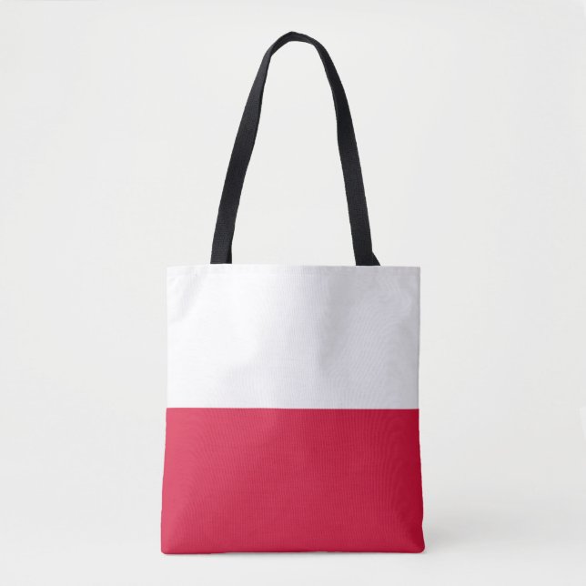Polnische Flagge Tasche (Vorderseite)
