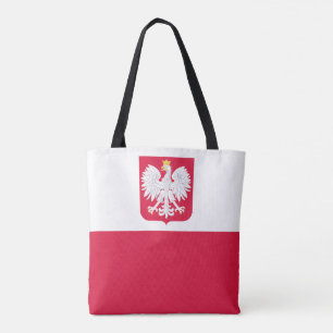 Polnische Flagge Tasche