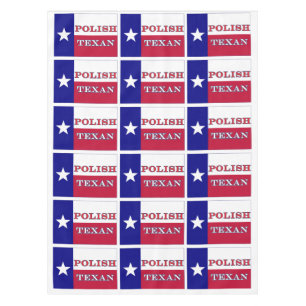 Polnische Flagge Texas Tischdecke