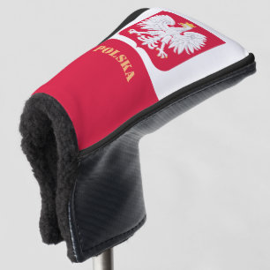 Polnische Flagge und Golf Polen Sportgeräte /Vere Headcover