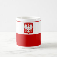 Polnische Flaggen-Tasse
