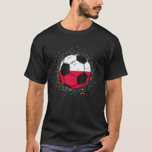 Polnische Fußballmannschaft Nationaler Flaggenfußb T-Shirt