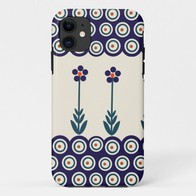 Polnische Gestaltung traditioneller Keramiken Case-Mate iPhone Hülle (Rückseite)