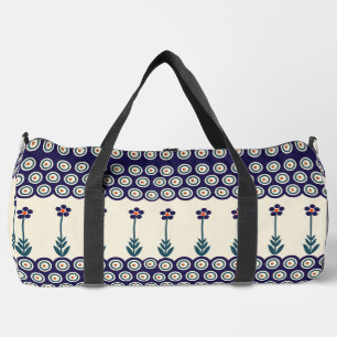 Polnische Gestaltung traditioneller Keramiken Duffle Bag