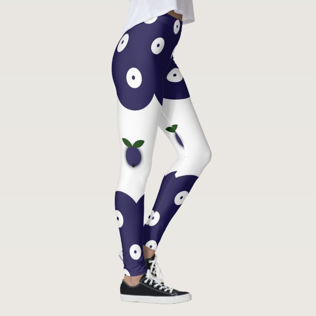 Polnische Gestaltung traditioneller Keramiken Leggings (Rechts)