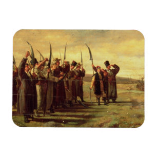 Polnische Insurrectionists des Aufstands 1863 (Öl Magnet