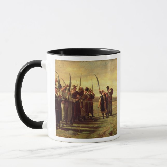 Polnische Insurrectionists des Aufstands 1863 (Öl Tasse (Links)