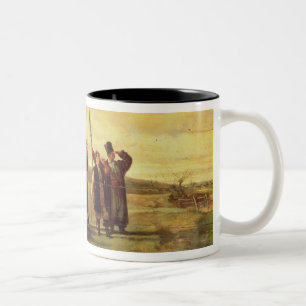 Polnische Insurrectionists des Aufstands 1863 (Öl Zweifarbige Tasse