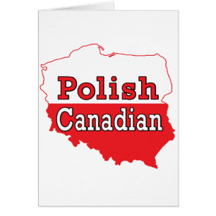 Polnische Kanadier-Polnisch-Karte