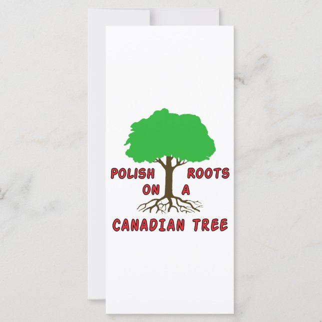 Polnische kanadische Wurzeln (Vorderseite)