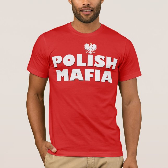 POLNISCHE MAFIA T-Shirt (Vorderseite)