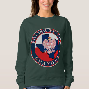 Polnische Oma-Runde Sweatshirt
