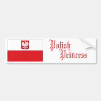 Polnische Prinzessin, Autoaufkleber
