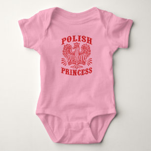 Polnische Prinzessin Baby Strampler