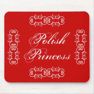 Polnische Prinzessin Niedlich Mousepad