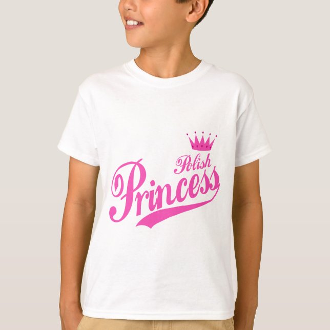 Polnische Prinzessin T-Shirt (Vorderseite)