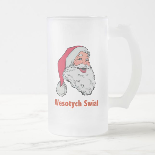 Polnische Sankt Mattglas Bierglas (Rechts)